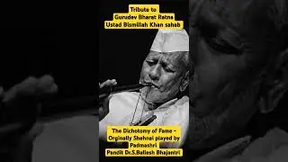 #shehnai #thedichotomyoffame #rockstar #shammikapoor ##ranbir #ustadbismillahkhan #shehnaiballesh