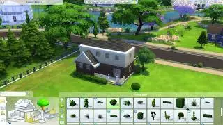 House With a Pool - Speed Build - The Sims 4