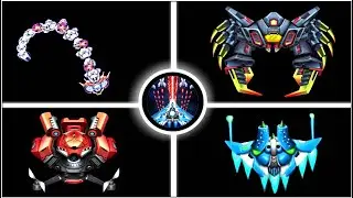 Space shooter all mini boss part 2| By World Bosses