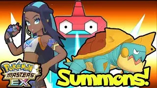 NESSA and DREDNAW SUMMONS + SPLASH and PUNCH EVENT | Pok&eacute;mon Masters EX