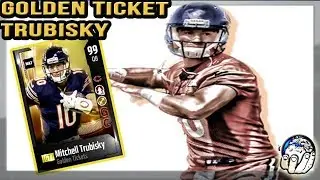 GOLDEN TICKET TRUBISKY THROWS LASERS! - Madden 18 Pack & Play Gameplay