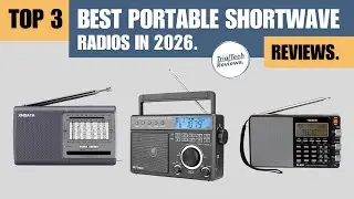 Top 3 Best Portable Shortwave Radios in 2026 | Reviews