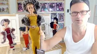 LUXURIOUS NO SEW BARBIE DOLL FALL WINTER FASHIONS OOAK DOLLAR STORE DIY EASY TIPS & TRICKS