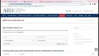What are top quality journals? How to find top journals? #FT50 #abdc #phdmanagement