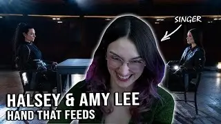 So Many Layers To Talk About! | Halsey & Amy Lee - Hand That Feeds | Singer Reacts |