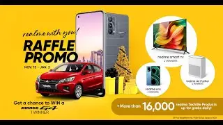 realme with you RAFFLE PROMO