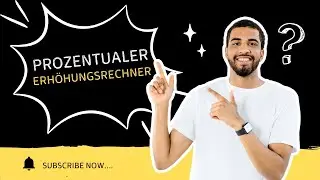 Prozentualer Erh&ouml;hungsrechner | Percentage increase calculator