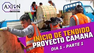 CHECK DE MATERIALES Y HERRAMIENTAS E INICIO DE TENDIDO | PROYECTO CAMANA | DIA - 1 | PARTE 1