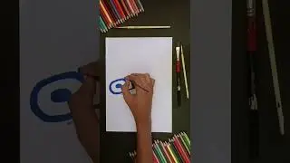 oreo logo painting #shorts #drawing