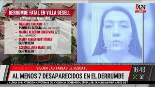 📢 QUIENES SON LOS 7 DESAPARECIDOS DEL DERRUMBE EN VILLA GESELL