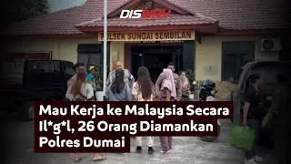 Mau Kerja ke Malaysia Secara Il*g*l, 26 Orang Diamankan Polres Dumai