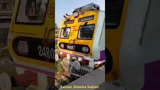 Kalyani Simanta Station  #railway #railwaystation #railway #kalyani