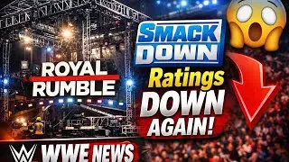 Royal Rumble Stage Started 😱 | SmackDown Ratings Down Again | WWE News