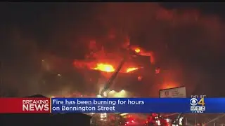 Massive Fire Destroys Casket Company In East Boston