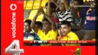 Sehwag 110 vs New Zealand 2010 Aug