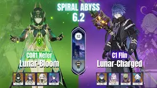 Nod-Krai PREMIUM team - Spiral Abyss 6.1 (Lunar II) | Nefer vs Flin