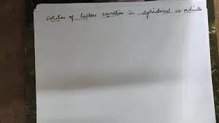 Periodic solution of Laplace equation
