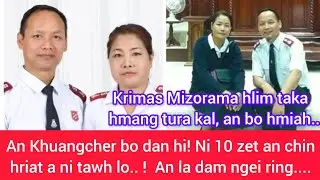 Salvation Amry Officer, Mizo nupa bo dan hi!? Sipaiin an man nge, accident an tawk..?