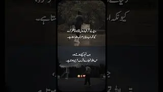 𝐃𝐞𝐞𝐩 𝐋𝐢𝐧𝐞𝐬 🥹💥❤️&zwj;🩹  | Urdu shayari | WhatsApp status | #aliza_noor__12 #1millionaudition #asthetic