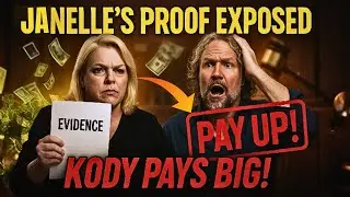 JANELLE&rsquo;S EVIDENCE FORCES KODY TO PAY MILLIONS!
