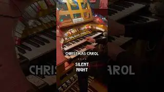 Silent Night Christmas Carol #christmasmusic #organ #pipeorgan #music #cinema organ