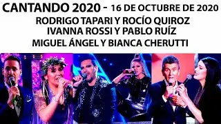 Cantando 2020 - Programa 16/10/20 - Noche de reemplazos y homenajes que emocionan