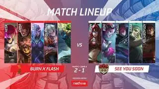 GAME 4 -  SEE YOU SOON Vs BURN X FLASH - MPL Cambodia Autumn 2022 - semi-final