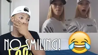 Lisa and Lena Challenge | TRY NOT TO SMILE Reaction