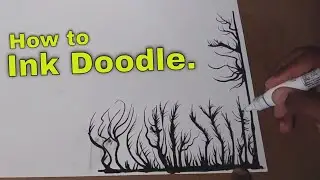Time for some Ink doodling. Anyone can do it. | Ink Drawing 101