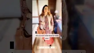 How to look formal ?/ Indian Work wear/ Indian officewear #shorts #tutorial #style  #sapnahanda