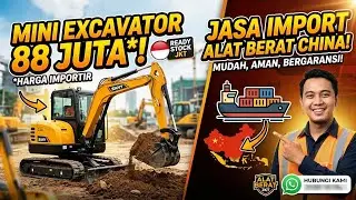 88 Juta Harga Excavator 1 Ton | Lonking CDM6060 Excavator Mini | Sany 75 Excavator 