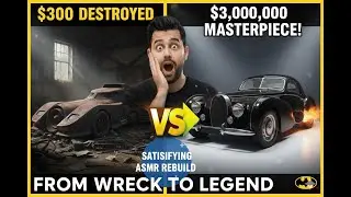 I Restored a Destroyed $300 Batmobile into a $3,000,000 Masterpiece!