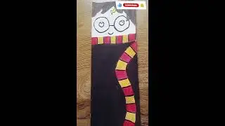 Crafting Magic: Two Must-Have Harry Potter Bookmarks! 🤩 | #ytvideo #art #bookmark