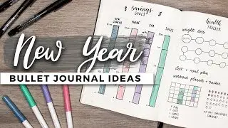 Bullet Journal Ideas for the New Year!
