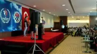 Closing ceremony of the Turkish Iş Bankası Chess League 2012