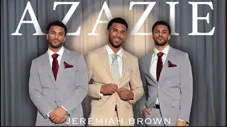 A Day on Set: Jeremiah Brown Models Azazie Suits