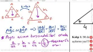 Benzerlik 1 (Açı Açı Açı Benzerliği) (KENAN KARA)