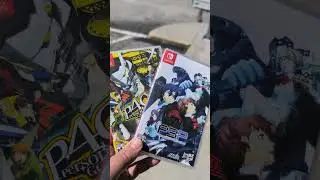 Selling Persona 3 and 4 at Level Up Gaming