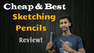 Cheap and Best Sketching Pencils review (in Hindi)