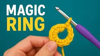 🌟🎀 &ldquo;Magic Ring Tutorial ||Step by Step || learning Crochet  become Easy!&rdquo;