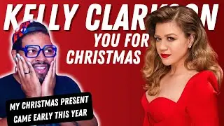 SINGER REACTS to Kelly Clarkson - You For Christmas | REACTION