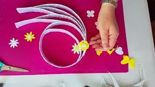 Swirly Wedding Bouquet DIY (3D Series )