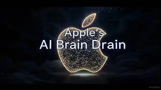 Apple's AI Brain Drain #AppleAI #ArtificialIntelligence #METAAI #DeepMind #ArtificialIntelligence...