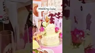 Simple wedding cake 🎂 #cakes #allaboutbaking #cake #cakedecorating #baking #cakedesign