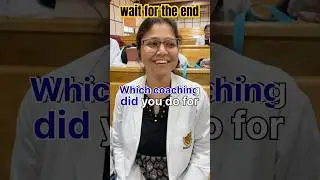 Asking MBBS students which coaching they joined for NEET #ytshorts #shorts #youtubeshorts #mbbs
