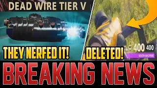 HUGE ZOMBIES CHANGES MADE &ndash; TREYARCH NERFED DEAD WIRE! (Cold War Zombies)