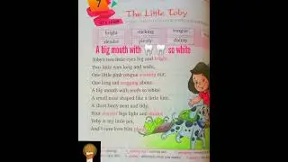 The little toby 🐕&zwj;🦺 rhyme  #Englishrhyme #animalrhyme