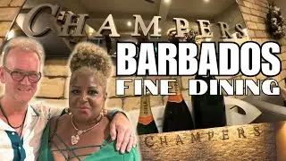 BARBADOS 🇧🇧 CHAMPERS RESTAURANT For ex Troubadour 80th Birthday Celebration