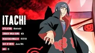 Naruto characters information 🤩 #anime #naruto #narutoedits #itachi #sasuke #hinata #sakura #pain 
