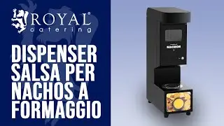 Dispenser salsa per nachos a formaggio Royal Catering RCKW-ND01 | Presentazione del prodotto